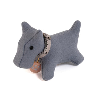 Hobby Gift Pincushion - Grey Scotty Dog