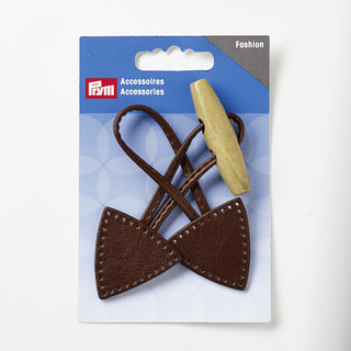 Prym Brown Wooden Toggle Fastener 15 x 5cm - 1 Piece
