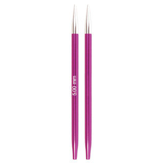 Knit Pro Zing Standard Interchangeable Circular Knitting Pins  - Full Range of Sizes Available!
