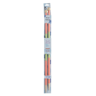 Pony Flair Single Ended Hand Coloured Knitting Pins 35cm - Full range of sizes available!