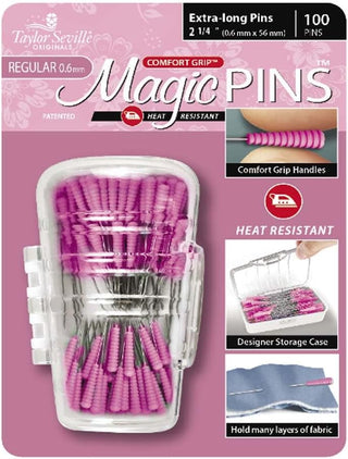 Taylor Seville Magic Pins Flathead Extra Long