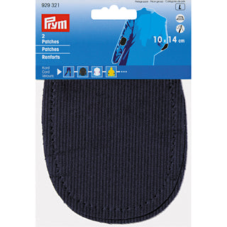 Prym Navy Blue Patches Cord for Ironing 10cm X 14cm