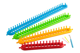 The Quilted Bear Long Knitting Loom Set