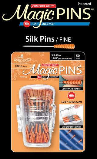 Taylor Seville Magic Pins Silk Fine 50pc