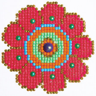 Diamond Dotz Complete Diamond Facet Art Kit Flower Power