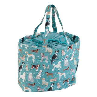 Hobby Gift Drawstring Craft Bag - Dogs