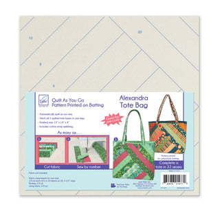 June Tailor Quilt As You Go Tote Bag Alexandra