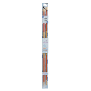 Pony Flair Single Ended Hand Coloured Knitting Pins 35cm - Full range of sizes available!
