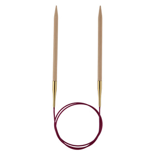 Knit Pro Basix Birch Circular Fixed Knitting Pins 120cm - Full range of sizes available!
