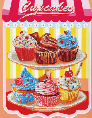 Diamond Dotz Complete Diamond Facet Art Kit Cup Cakes