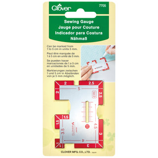 Clover Metal Sewing Gauge Marker