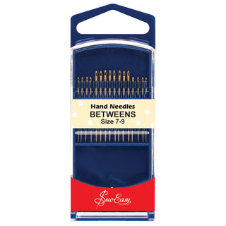 Sew Easy Gold Eye Betweens Hand Sewing Needles 7-9