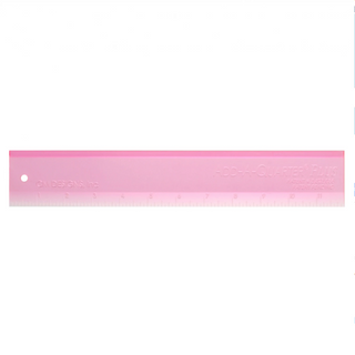 Add-A-Quarter Ruler 12in Pink Plus