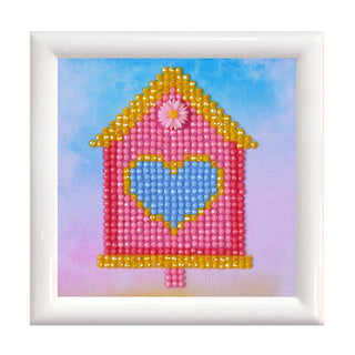 Diamond Dotz Home Sweet Home with Frame Diamond Painting Kit