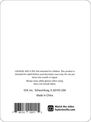 Taylor Seville Magic Pins Flathead Patchwork Fine