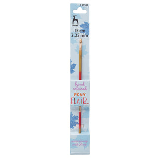 Pony Hand Painted Flair Crochet Hook - Full range of sizes available!