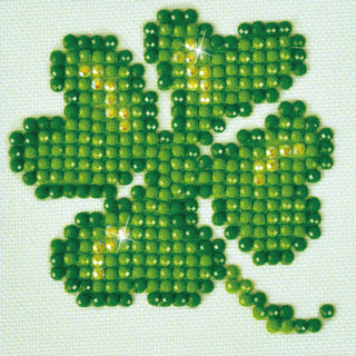 Diamond Dotz Complete Diamond Facet Art Kit Lucky Leaves