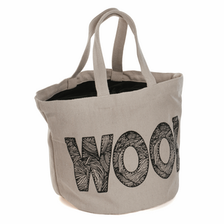 Hobby Gift Bucket Bag: 'Wool' Logo