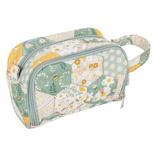 Hobby Gift Crochet Bag with Pocket: Patchwork Bee