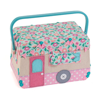 Hobby Gift Sewing Box - Caravan Appliqué