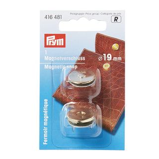 Prym Magnetic Snap 19mm Gold
