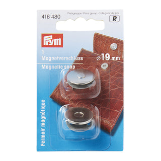Prym Magnetic Snap 19mm Silver