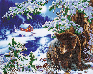Diamond Dotz Complete Diamond Facet Art Kit Rambling Bear