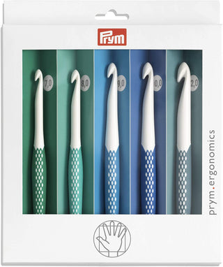Prym Ergonomic Crochet Hook Set 7.00 - 12.00mm