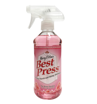 Mary Ellen Best Press Ironing Spray 16oz - Tea Rose Garden