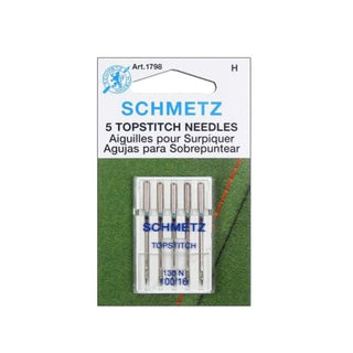 Schmetz Top Stitch Machine Needles 80/12