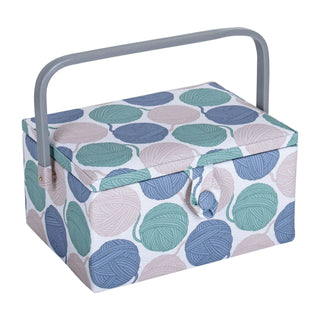 Hobby Gift Sewing Box (M): Yarn Balls