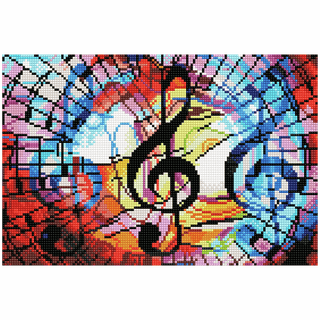 Diamond Dotz Diamond Painting Kit: Triple Treble