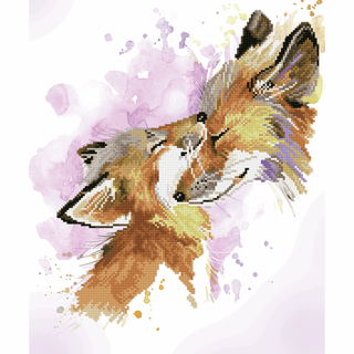 Diamond Dotz Diamond Painting Kit: Fox Bliss