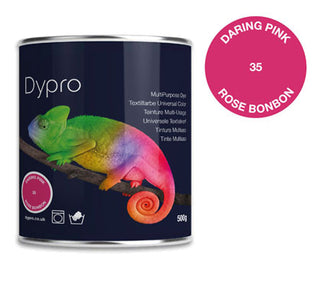 Dypro Multi Purpose Hand & Machine Fabric Dye 500g Tin Colour - Full Range of Colours Available!