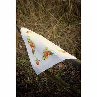Vervaco Embroidery Kit: Tablecloth: Pumpkins
