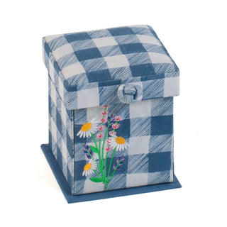 Hobby Gift Victorian Sewing Kit - Wild Floral Plaid