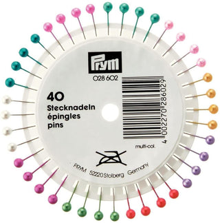 Prym Pearl Headed Pins Assorted Pin Wheel