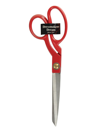 Sew Tasty Dressmaking 8.5"/22cm Scissors - red/white