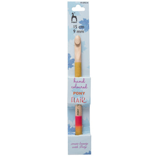 Pony Hand Painted Flair Crochet Hook - Full range of sizes available!