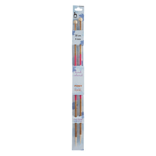 Pony Flair Single Ended Hand Coloured Knitting Pins 30cm - Full range of sizes available!
