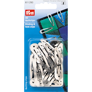 Prym Steel Quilt Clips - 30 Pieces