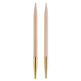 Knit Pro Basix Birch Standard Circular Interchangeable Knitting Pins - Full Range of Sizes Available!