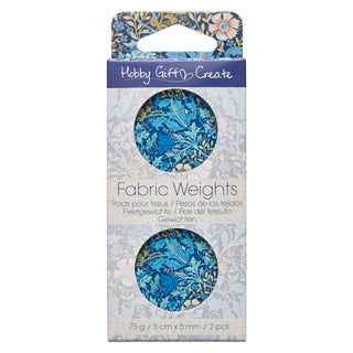 Hobby Gift Create Metal Fabric Weights: 2 Pieces