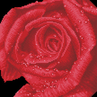 Diamond Dotz Rose Dew Diamond Painting Kit
