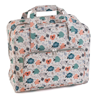 Hobby Gift PVC Sewing Machine Bag - Knit Happens