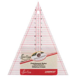 Sew Easy Patchwork Triangle 8.5" x 7"