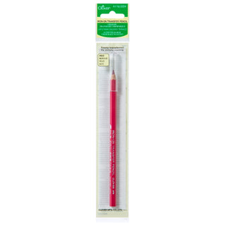 Clover Red Iron On Transfer Pencil