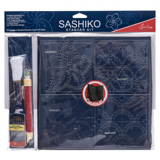 Sew Easy Sashiko Embroidery Complete Set - Everything You Need To Get Started