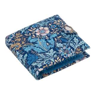 Hobby Gift Needle Case & Scissors: Woodblock Floral