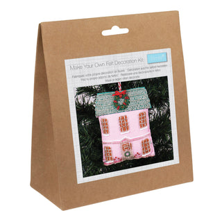 Trimits Felt Decoration Kit: Christmas: Beaded House